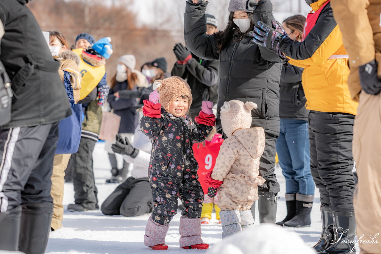 井山敬介さん＆清水宏保さんと一緒に雪遊び♪新しいカタチの子育てネットワークコミュニティ『Kids com』イベント、親子で楽しい［スノースポーツフェスティバル］in サッポロテイネ